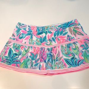 Lilly Pulitzer Luxletic Skirt Large VGUC